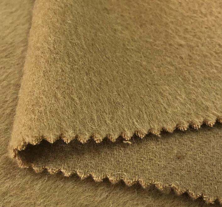 粗纺布料工厂生产时尚阿尔巴卡单面布料