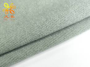 灰绿色70羊毛针织布